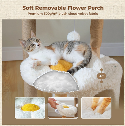 Arbre à Chat Noma L – Grand Modèle, Hamac & Couchages
